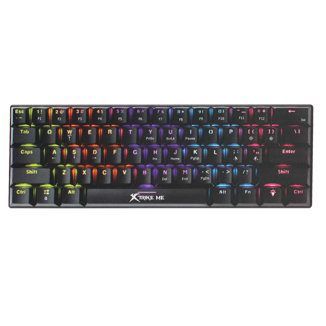 Teclado Gamer Mecanico - XtrikeMe RGB