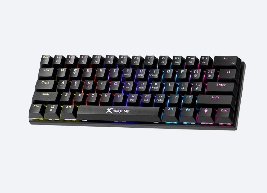Teclado Gamer Mecanico - XtrikeMe RGB